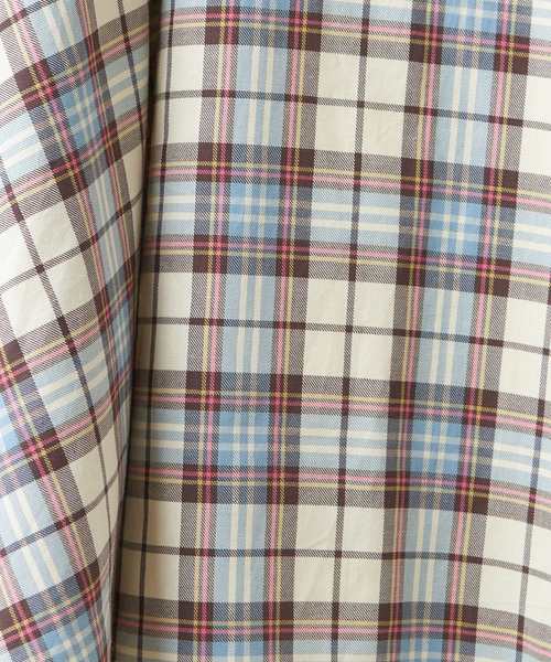 natural couture（ナチュラルクチュール）の「カラーチェックフレアスカート（スカート・レディース・グリーン/ミント/サックスブルー・FREE）」の20枚目の写真