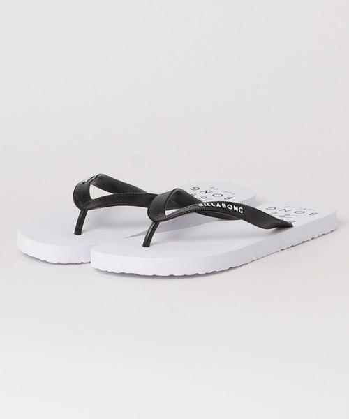 BILLABONG(ビラボン)の「ビーチサンダル BILLABONG CLEAN LOGO AJ011-966(サンダル・メンズ・ブラック/ホワイト・26.0cm/27.0cm/28.0cm)」の1枚目の写真