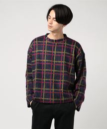 STUDIOUS - STUDIOUS ボアシェイプニット　トップス STUDIOUS（ステュディオス）の「【STUDIOUS】ハーフジッププル