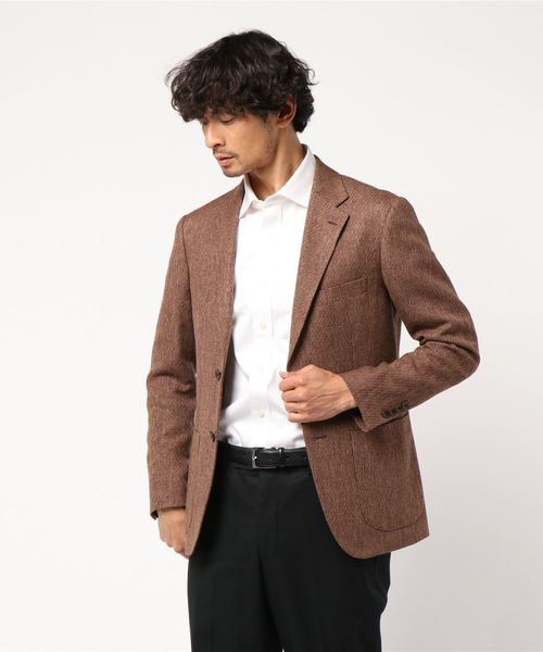 EDIFICE（エディフィス）の「MELANGE BOUCLE ジャケット（テーラード 