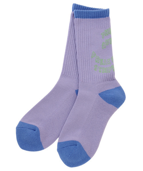 Candy Stripper（キャンディストリッパー）の「FREAK OUT RIB ソックス（ソックス/靴下・レディース・ブラック/オフホワイト/グリーン/ラベンダー・FREE）」の4枚目の写真