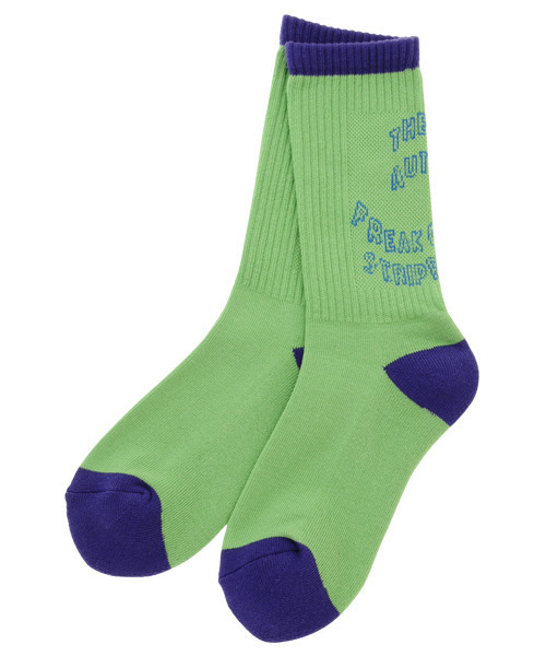 Candy Stripper（キャンディストリッパー）の「FREAK OUT RIB ソックス（ソックス/靴下・レディース・ブラック/オフホワイト/グリーン/ラベンダー・FREE）」の3枚目の写真