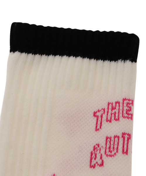 Candy Stripper（キャンディストリッパー）の「FREAK OUT RIB ソックス（ソックス/靴下・レディース・ブラック/オフホワイト/グリーン/ラベンダー・FREE）」の6枚目の写真