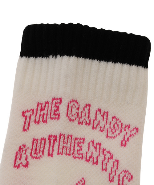 Candy Stripper（キャンディストリッパー）の「FREAK OUT RIB ソックス（ソックス/靴下・レディース・ブラック/オフホワイト/グリーン/ラベンダー・FREE）」の7枚目の写真