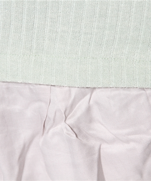 mystic（ミスティック）の「リブ裏毛ドッキングワンピース（ワンピース・レディース・ネイビー/オフホワイト/ミント/ベージュ・ﾌﾘ-）」の17枚目の写真