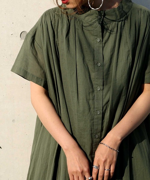 ワンピース/ドレス シャツワンピースロングシャツワンピ（シャツ 
