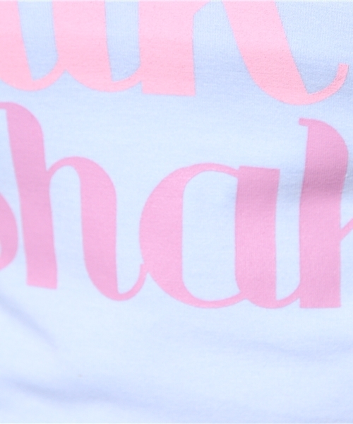 WEGO（ウィゴー）の「WEGO/ロゴプリントピチTシャツ（Tシャツ/カットソー・レディース・オフホワイト/ブラック/サックスブルー/ライトピンク・FREE）」の10枚目の写真