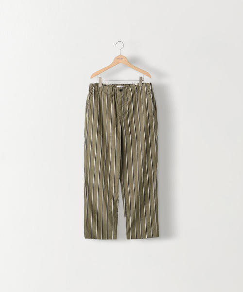 STILL BY HAND（スティルバイハンド）の「＜STILL BY HAND＞ STRIPE EASY PANTS/イージーパンツ □□（その他パンツ・メンズ・ベージュ/オリーブ・48/44/46）」の5枚目の写真