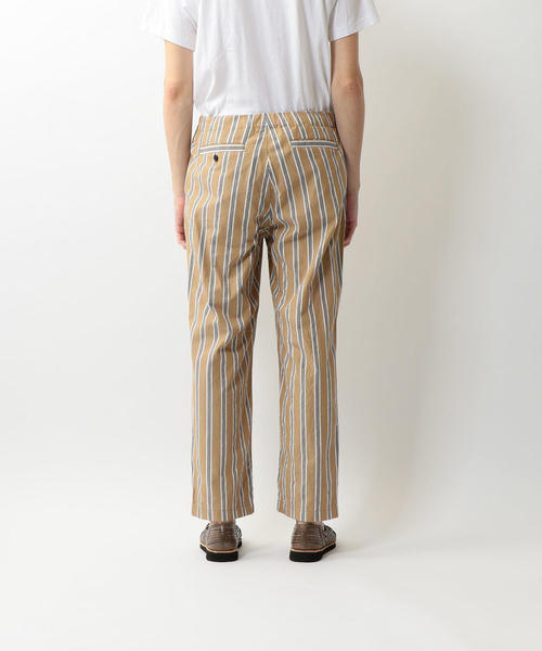 STILL BY HAND（スティルバイハンド）の「＜STILL BY HAND＞ STRIPE EASY PANTS/イージーパンツ □□（その他パンツ・メンズ・ベージュ/オリーブ・48/44/46）」の6枚目の写真