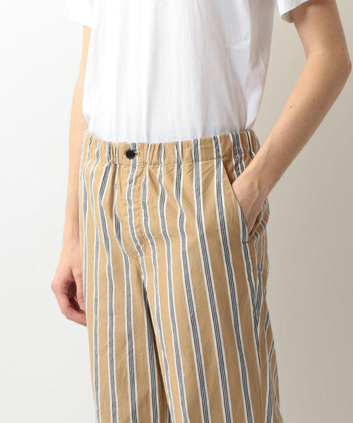STILL BY HAND（スティルバイハンド）の「＜STILL BY HAND＞ STRIPE EASY PANTS/イージーパンツ □□（その他パンツ・メンズ・ベージュ/オリーブ・48/44/46）」の12枚目の写真