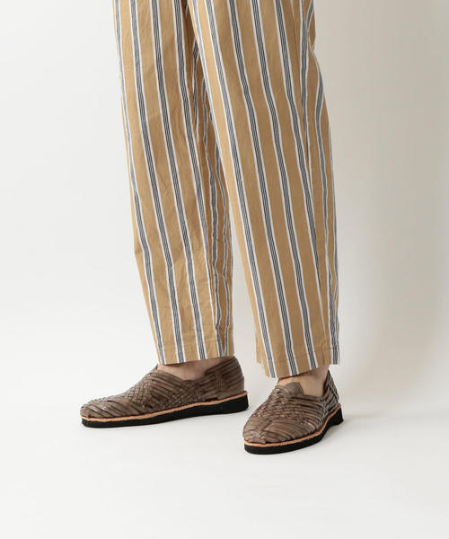 STILL BY HAND（スティルバイハンド）の「＜STILL BY HAND＞ STRIPE EASY PANTS/イージーパンツ □□（その他パンツ・メンズ・ベージュ/オリーブ・48/44/46）」の13枚目の写真