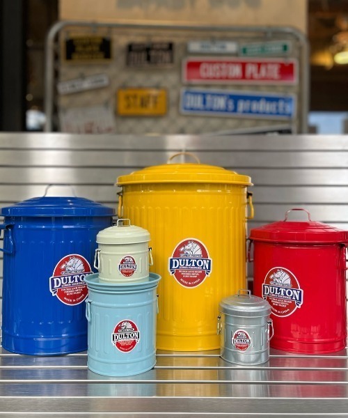 DULTON（ダルトン）の「MINI GARBAGE CAN S/ゴミ箱 ミニサイズ（ダストボックス・メンズ・アイボリー/グリーン/ブルー/イエロー/レッド・FREE）」の7枚目の写真