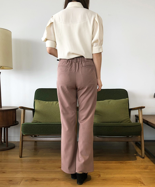 PairPair（ペアペア）の「チェック柄＆無地イロイロボタンシャツブラウス（シャツ/ブラウス・レディース・ライトグレー/ブラック/ベージュ/アイボリー/モカ・FREE）」の14枚目の写真