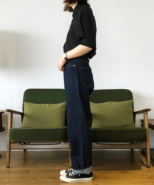 PairPair（ペアペア）の「チェック柄＆無地イロイロボタンシャツブラウス（シャツ/ブラウス・レディース・ライトグレー/ブラック/ベージュ/アイボリー/モカ・FREE）」の22枚目の写真