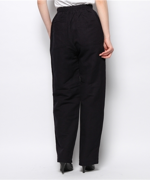 Kastane(カスタネ)の「【Kastane】綿麻イージーパンツ(その他パンツ・レディース・オフホワイト/ネイビー・FREE)」の3枚目の写真