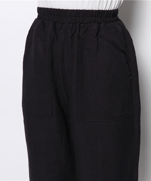 Kastane(カスタネ)の「【Kastane】綿麻イージーパンツ(その他パンツ・レディース・オフホワイト/ネイビー・FREE)」の9枚目の写真