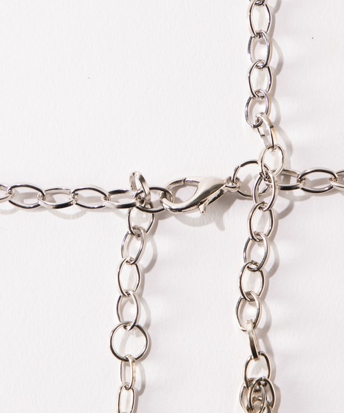WEGO（ウィゴー）の「WEGO/チェーンハーネスベルト（ベルト・レディース・シルバー・FREE）」の3枚目の写真