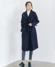 トレンチコート ロング 3WAY レディース