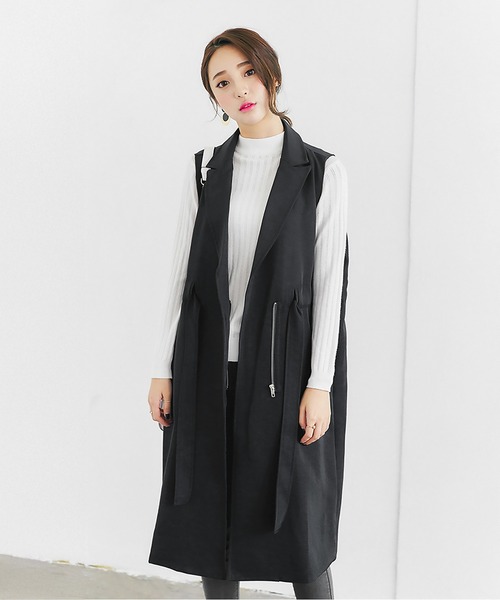 OSYAREVO(オシャレボ)の「トレンチコート ロング 3WAY レディース(トレンチコート・レディース・ブラック/ネイビー/カーキ/キャメル・SMALL/MEDIUM/LARGE)」の19枚目の写真