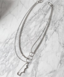 Ree&Mee | 【Ree＆Mee】ネックレス シルバー チェーンアクセ 男女兼用 ユニセックス(ネックレス)