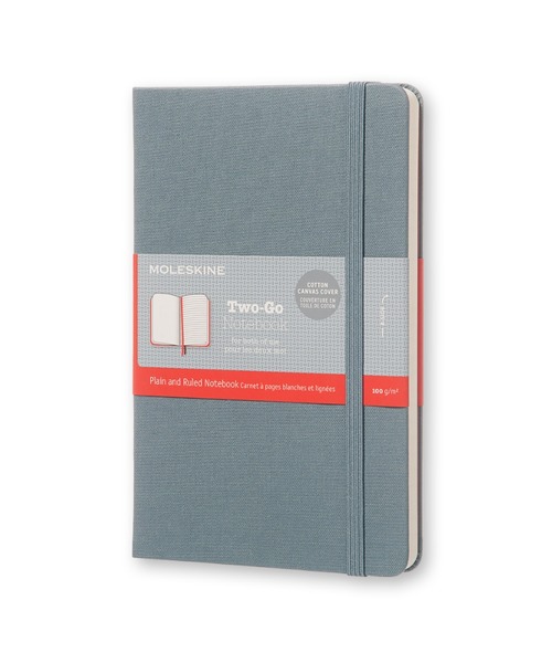MOLESKINE（モレスキン）の「モレスキン ノート TWOGO ノートブック ミディアムサイズ（手帳/メモ帳）」 WEAR