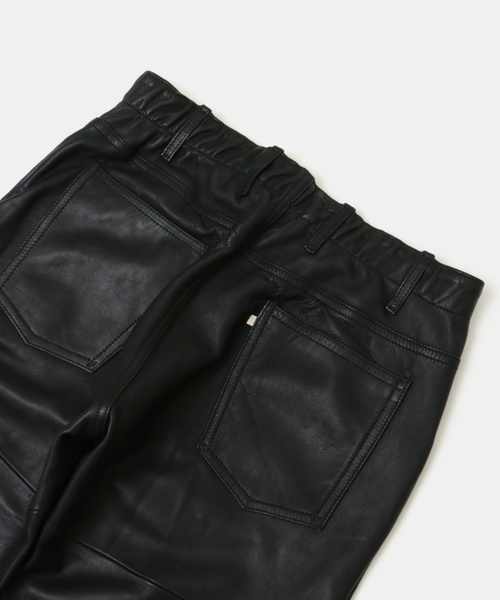 WESTOVERALLS レザーパンツ WESTOVERALLS leather pants