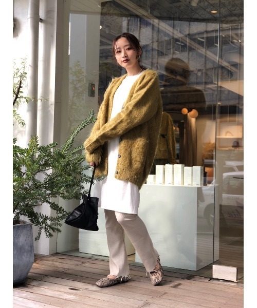 TODAYFUL(トゥデイフル)の「カットオフリブレギンス(レギンス/スパッツ・レディース・キナリ/ブラウン・FREE)」の3枚目の写真