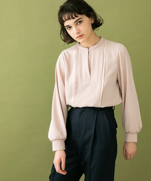 UNITED TOKYO(ユナイテッドトウキョウ)の「ダブルタックボリュームスリーブ ブラウス(シャツ/ブラウス・レディース・アイボリー/ライトグリーン/ピンク/ブラック・0)」の16枚目の写真