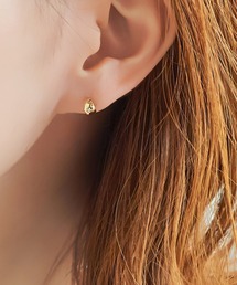 Phoebe（フィービィー）の「【K10】スタービジューピアス/星/BOX&ショッパーつき（ピアス（両耳用））」