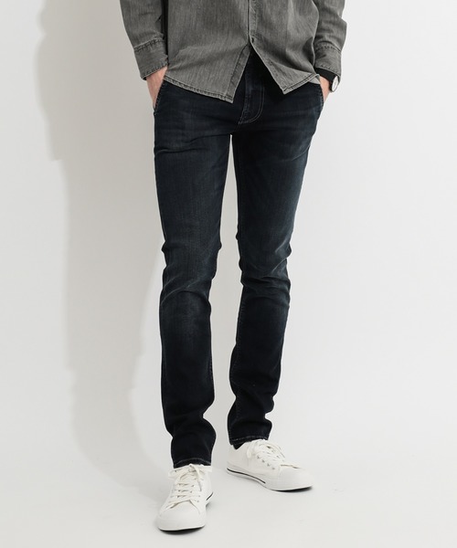 Guess(�Q�X)��ADAM LOW-RISE SLIM DENIM PANT(�f�j���p���c)