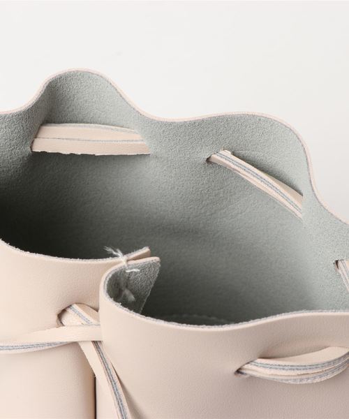 flower（フラワー）の「ヌードレザーバッグ２（ショルダーバッグ・レディース・アイボリー・FREE）」の12枚目の写真