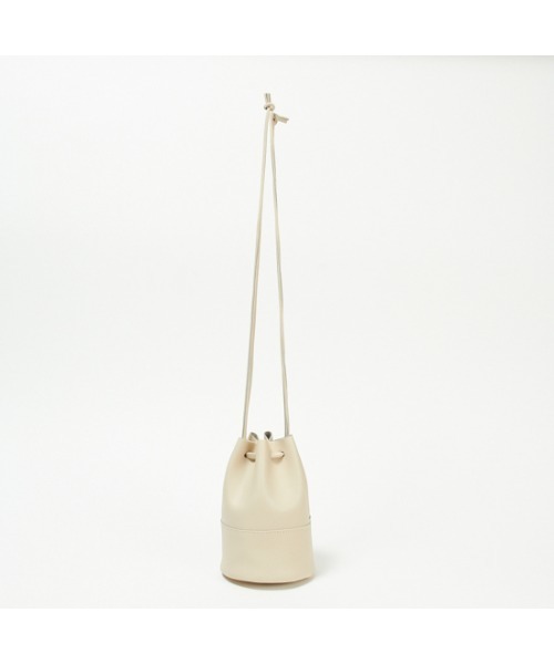 flower（フラワー）の「ヌードレザーバッグ２（ショルダーバッグ・レディース・アイボリー・FREE）」の5枚目の写真