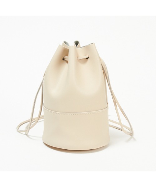 flower（フラワー）の「ヌードレザーバッグ２（ショルダーバッグ・レディース・アイボリー・FREE）」の6枚目の写真