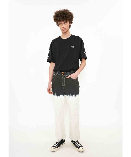 OY（オーワイ）の「『OY/オーワイ』LOGO LEATHER BELT/ロゴレザーベルト（ベルト・メンズ・ゴールド・FREE）」の9枚目の写真