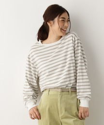 GLOBAL WORK | オーガニック袖フワロンＴ/892017(Tシャツ/カットソー)