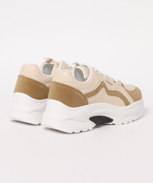 SpRay（スプレイ）の「厚底スニーカー（スニーカー・レディース・ブラック/ベージュ/アイボリー・SMALL/MEDIUM/LARGE）」の4枚目の写真