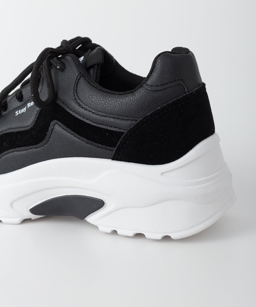 SpRay（スプレイ）の「厚底スニーカー（スニーカー・レディース・ブラック/ベージュ/アイボリー・SMALL/MEDIUM/LARGE）」の17枚目の写真