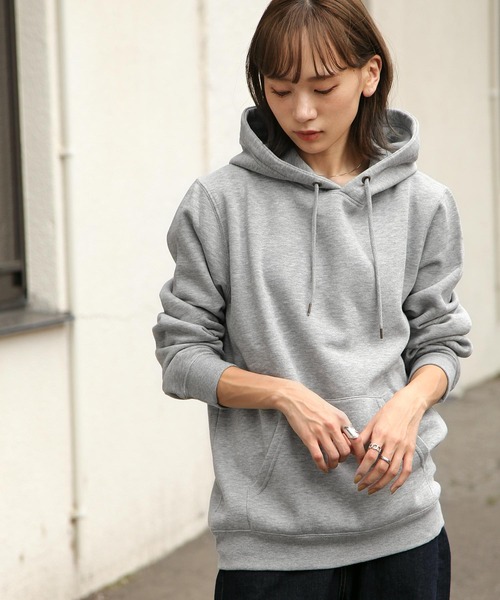 ZIP FIVE（ジップファイブ）の「【ZIP FIVE】プルオーバーパーカー/イラスト/刺繍/ワンポイント（パーカー・レディース・ホワイト/ブラック/ベージュ/ブルー/ブラウン/ネイビー/グレー/ホワイト系/ブラック系/ベージュ系/ブラウン系/グレー系/ホワイト系1/ブラック系1/ベージュ系1/ブラウン系1/グレー系1/ベージュ系2/ブラウン系2/グレー系2/ホワイト系2/ブラック系2/ブルー系/ネイビー系/ブルー系1/ネイビー系1/ブルー系2/ネイビー系2・SMALL/MEDIUM/LARGE/X-LARGE）」の9枚目の写真