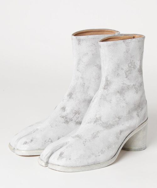 MaisonMargiela Tabiアンクルブーツ ホワイト サイズ43
