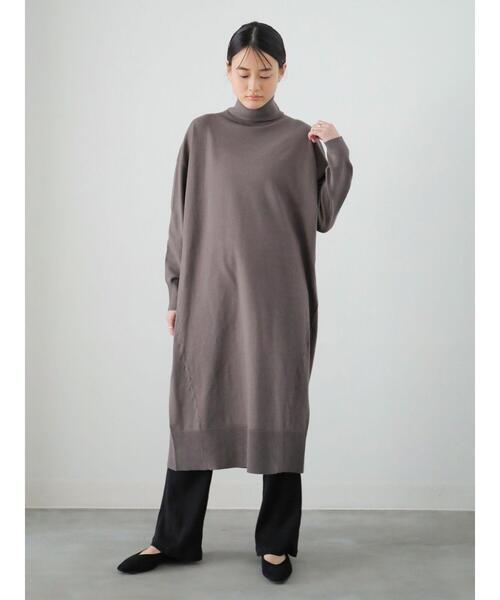 AMERICAN HOLIC（アメリカンホリック）の「リブカットパンツ　〇＊（その他パンツ・レディース・ブラック/ブラウン/グレイッシュベージュ・M/L）」の14枚目の写真