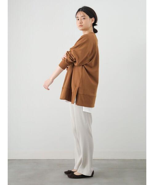 AMERICAN HOLIC（アメリカンホリック）の「リブカットパンツ　〇＊（その他パンツ・レディース・ブラック/ブラウン/グレイッシュベージュ・M/L）」の18枚目の写真