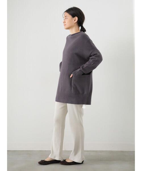 AMERICAN HOLIC（アメリカンホリック）の「リブカットパンツ　〇＊（その他パンツ・レディース・ブラック/ブラウン/グレイッシュベージュ・M/L）」の22枚目の写真