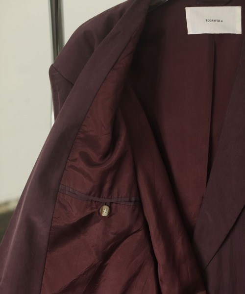 TODAYFUL サテンジャケット TODAYFUL(トゥデイフル) Satin Over Jacket | サウスオレンジ