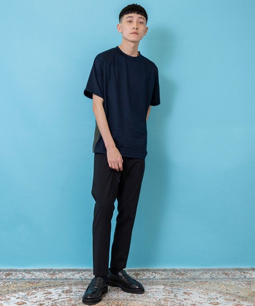 FACTOTUM（ファクトタム）の「【FACTOTUM】コンフォートポプリンリラックススリムパンツ（スラックス・メンズ・ブラウン/ブラック・44/48/46）」の6枚目の写真