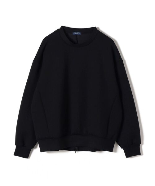 SHIPS（シップス）の「ダブルニットバックジッププルオーバー（Tシャツ/カットソー・レディース・ブラック/ベージュ/ピンク/ライトグレー・ONE SIZE）」の2枚目の写真
