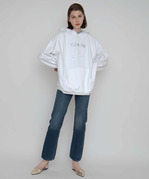 Levi's(リーバイス)の「GRAPHIC RIDER HOODIE HOODIE RIDER IRIDES(パーカー・レディース・マルチ・S/M/L/XS)」の7枚目の写真