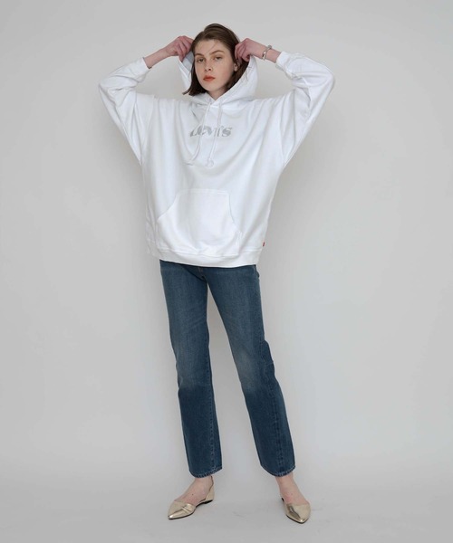 Levi's(リーバイス)の「GRAPHIC RIDER HOODIE HOODIE RIDER IRIDES(パーカー・レディース・マルチ・S/M/L/XS)」の8枚目の写真