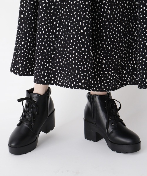 ブラック系 22 5cm激安通販 Cs T P ブーツ レースアップブーツ 黒 S ブーツ 靴 ブラック系22 5cm 1 287 500 Eur Artec Fr