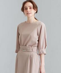 green label relaxing | [ 手洗い可能 / サラフール ]D ソデ タック ブラウス -JPPSBO ◇No09◇(シャツ/ブラウス)