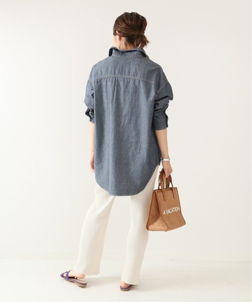 FRAMeWORK（フレームワーク）の「ダンガリーシャツ3◆（シャツ/ブラウス・レディース・ブルー系その他/ネイビー/ホワイト・FREE）」の15枚目の写真